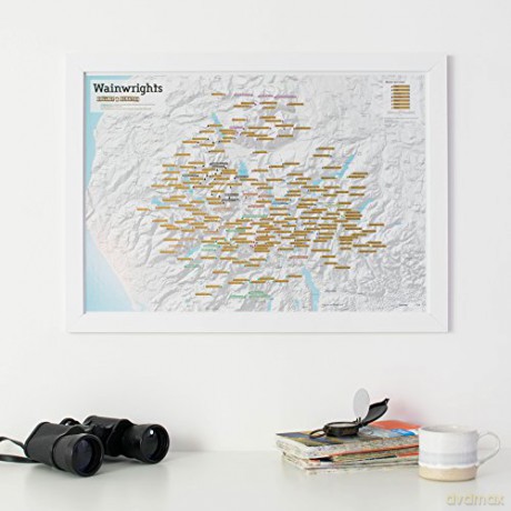 Wainwright Summits Collect Scratch Print [KSIĄŻKA]