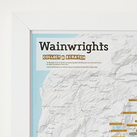 Wainwright Summits Collect Scratch Print [KSIĄŻKA]
