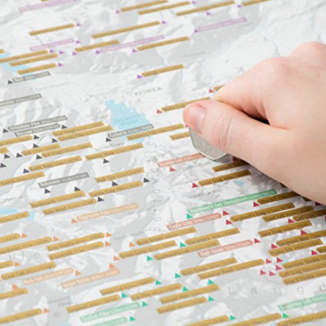 Wainwright Summits Collect Scratch Print [KSIĄŻKA]