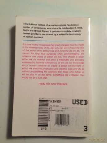 Walden Two - Skinner B F [KSIĄŻKA]