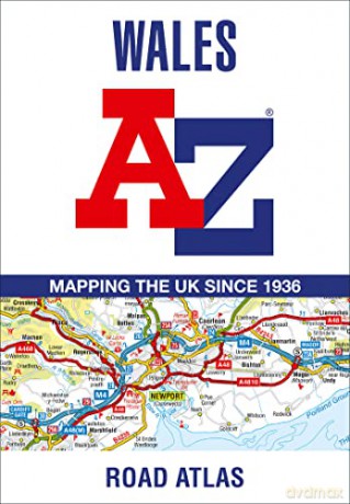 Wales A-Z Road Atlas - A-Z Maps [KSIĄŻKA]