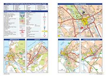 Wales A-Z Road Atlas - A-Z Maps [KSIĄŻKA]