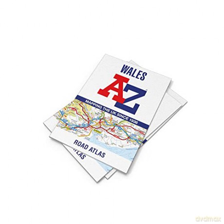 Wales A-Z Road Atlas - A-Z Maps [KSIĄŻKA]