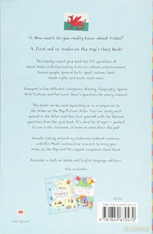 Wales On The Map Quiz Book - Elin Meek [KSIĄŻKA]