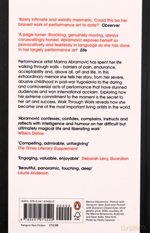 Walk Through Walls A Memoir - Marina Abramovic [KSIĄŻKA]
