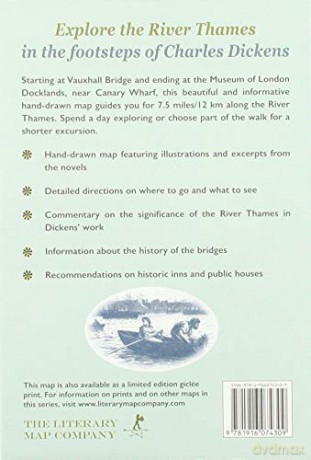 Walk With Charles Dickens Along The Tham - Ros Connelly [KSIĄŻKA]