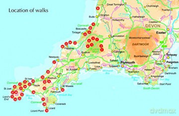 Walking In Cornwall - Graham Uney [KSIĄŻKA]