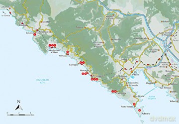 Walking In Italys Cinque Terre - Gillian Price [KSIĄŻKA]