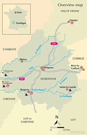 Walking In The Dordogne - Pamela Harris [KSIĄŻKA]