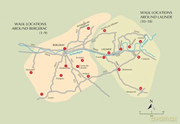 Walking In The Dordogne - Pamela Harris [KSIĄŻKA]