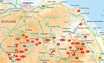 Walking In The Scottish Borders - Ronald Turnbull [KSIĄŻKA]