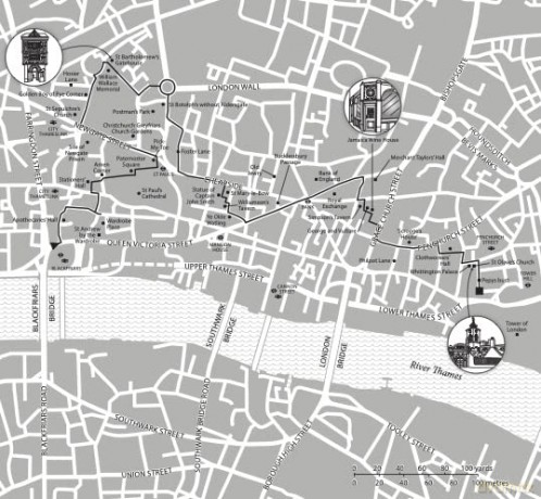Walking Pepyss London - J Colliss Harvey [KSIĄŻKA]