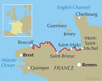 Walking The Brittany Coast Path - Carroll Dorgan [KSIĄŻKA]