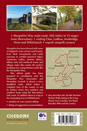 Walking The Shropshire Way - John Gillham [KSIĄŻKA]