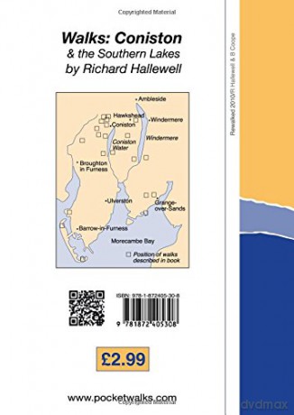 Walks Coniston The Southern Lakes - Richard Hallewell [KSIĄŻKA]