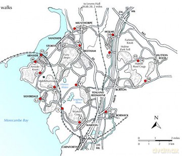 Walks In Silverdale And Arnside - Brian Evans [KSIĄŻKA]