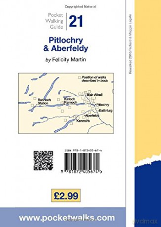 Walks Pitlochry Aberfeldy North Perthshi - Felicity Martin [KSIĄŻKA]