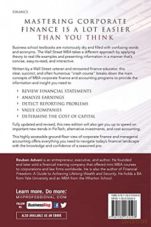 Wall Street Mba Third Edition Your Perso - Advani [KSIĄŻKA]