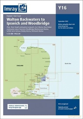 Walton Backwaters Ipswich/Woodbridge Y16 - Imray [KSIĄŻKA]