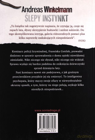 Ślepy instynkt - Winkelmann Andreas [KSIĄŻKA]
