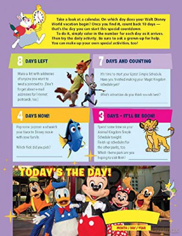 Waly Disney World For Kids 2019 Official [KSIĄŻKA]