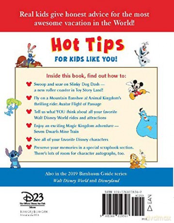 Waly Disney World For Kids 2019 Official [KSIĄŻKA]