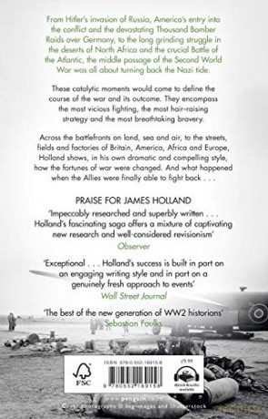 War In The West Allies Fight Back 41-43 - James Holland [KSIĄŻKA]