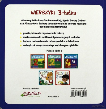 Wierszyki 3-latka [KSIĄŻKA]