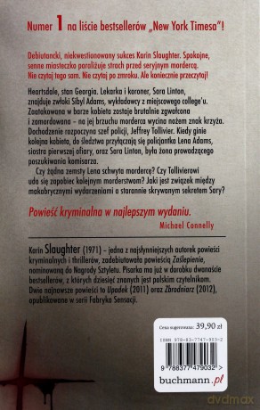 Zaślepienie - Slaughter Karin [KSIĄŻKA]