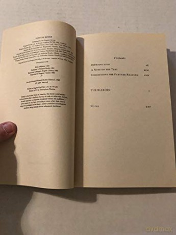 Warden - Anthony Trollope [KSIĄŻKA]