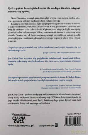 Życie, piękna katastrofa. Mądrością ciała i umysłu możesz pokonać stres, choroby i ból (Wyd. 2013) - Kabat-Zinn Jon [KSIĄŻKA]