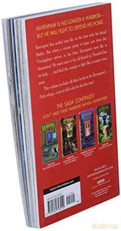 Warriors Manga Warriors Ravenpaws Path S - Erin Hunter [KSIĄŻKA]