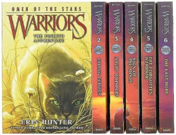 Warriors Omen Of The Stars Box Set Volum - Erin Hunter [KSIĄŻKA]