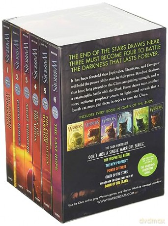 Warriors Omen Of The Stars Box Set Volum - Erin Hunter [KSIĄŻKA]