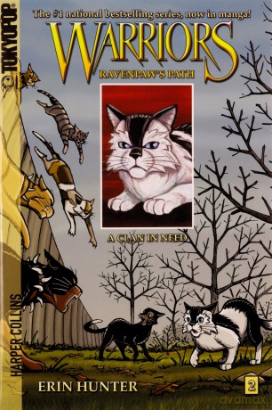 Warriors Ravenpaws Path 2 - Hunter [KSIĄŻKA]