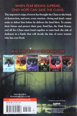 Warriors The Broken Code Pb - Hunter Erin [KSIĄŻKA]