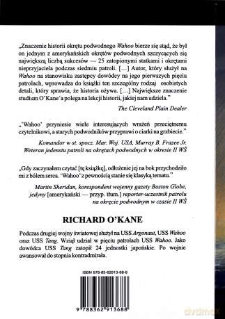 Wahoo Seria Z Kotwiczką - O'kane Richard [KSIĄŻKA]