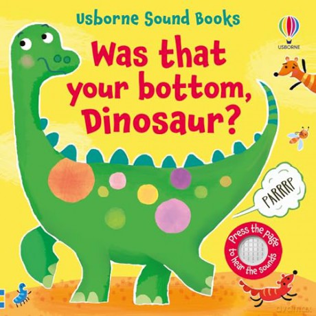 Was That Your Bottom Dinosaur Sound Book - Sam Taplin [KSIĄŻKA]