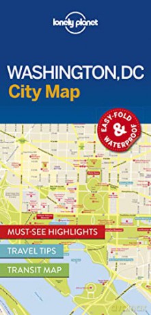 Washington Dc City Map [KSIĄŻKA]