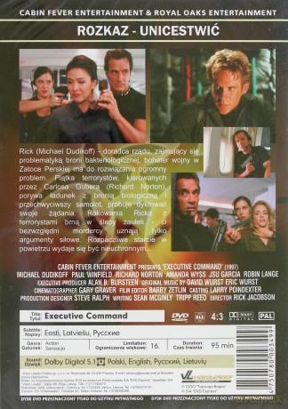 Rozkaz Unicestwić (EXECUTIVE COMMAND)[DVD]