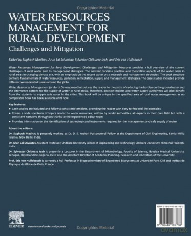 Water Resources Management For Rural Dev - Sughosh Madhav [KSIĄŻKA]