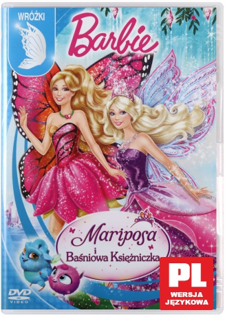 Barbie Mariposa i Baśniowa Księżniczka [DVD]