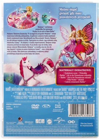 Barbie Mariposa i Baśniowa Księżniczka [DVD]