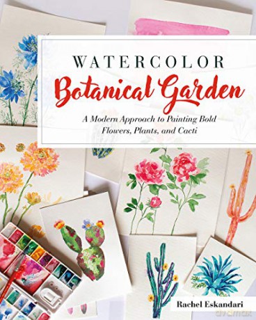Watercolor Botanical Garden - Rachel Eskandari [KSIĄŻKA]