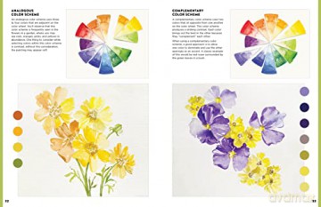 Watercolor Flowers - Manushree Mishra [KSIĄŻKA]