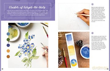 Watercolor Flowers - Manushree Mishra [KSIĄŻKA]