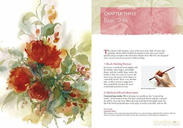 Watercolor Flowers Chinese Style - Lu He [KSIĄŻKA]