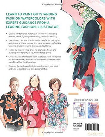 Watercolour Fashion Illustration - Francesco Lo Iacono [KSIĄŻKA]