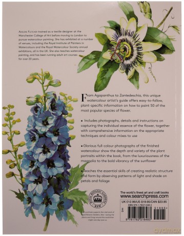 Watercolour Flower Painters A To Z - Adelene Fletcher [KSIĄŻKA]