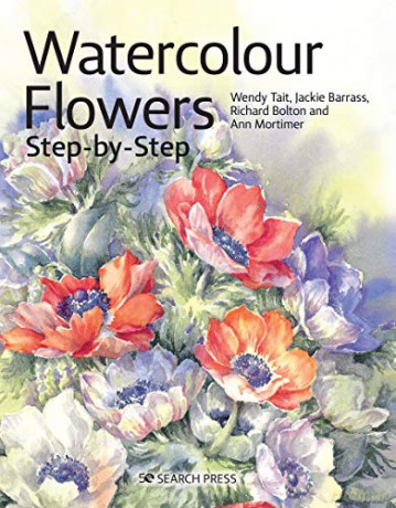 Watercolour Flowers Stepbystep - Wendy Tait [KSIĄŻKA]